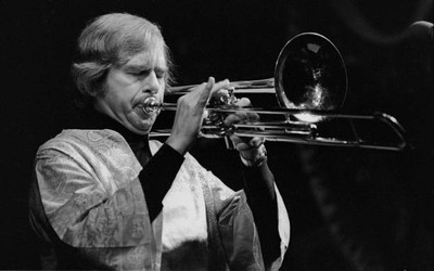 Jazz musician Bob Brookmeyer at the Keystone Korner in 1978 in San- Old Photo