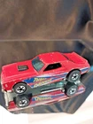 Vintage Hot Wheels Thrill Drivers Torino Red Blackwall Flying Colors Hong Kong