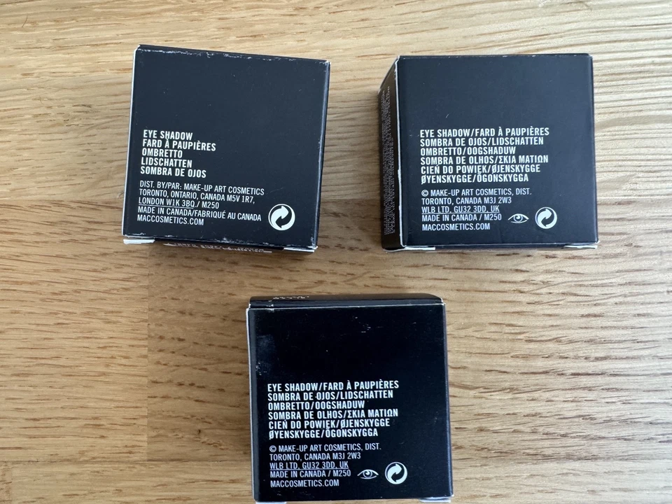 3 MAC  Eyeshadow - Lidschatten - Bild 2 von 2