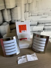 Kerry Wall Light 2 Pack, Brand New, Silver,  Bright modern Wall Light