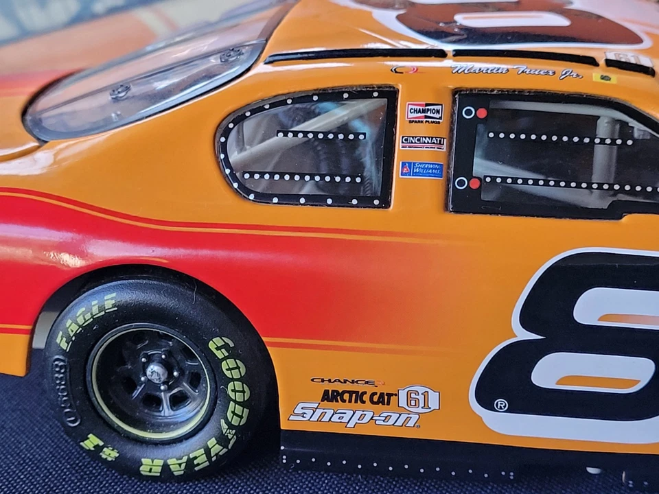 2003 Martin Truex Jr. Signed #8 Chance 2/Richie Evans 1:24 Action NASCAR Diecast - Image 4 of 4