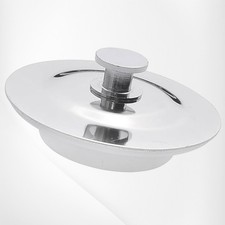 Universal Sink & Bath Plug Stopper Stainless Steel Bathroom Plug Replacement UK