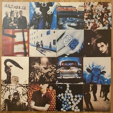 U2 Actung Baby 1993 US Island Records PROMO Mini-POSTER Set (16) Anton Corbijn