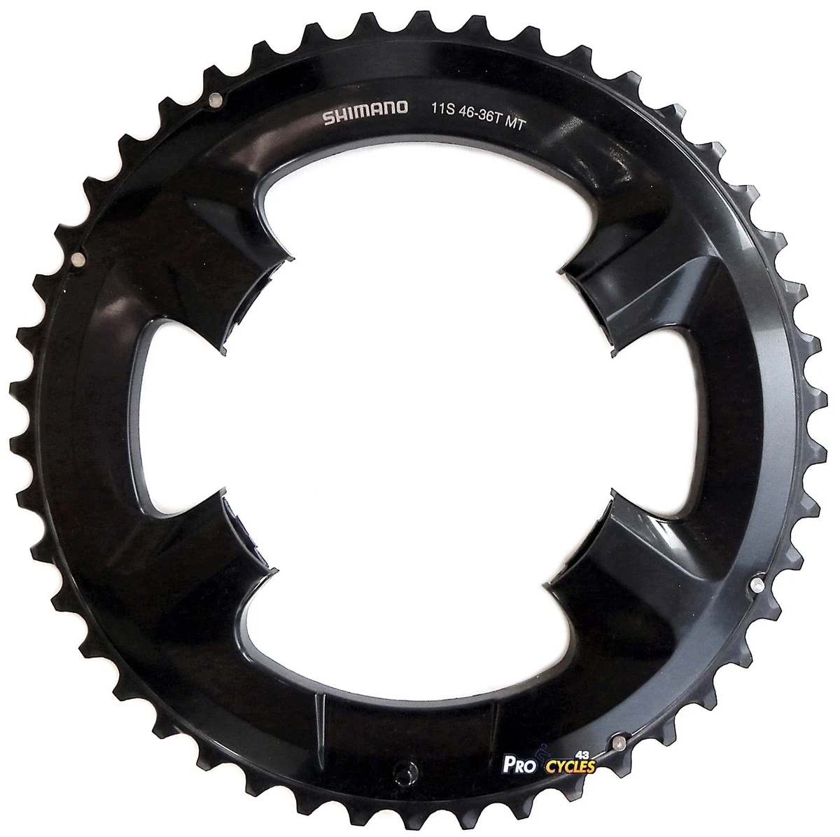 Plateau Shimano Biopace 42T 5 Bras – 130 Mm BCD – Vintage VTT – Fabriqué Au Japon
