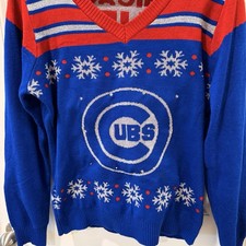 Holiday Sweater Cubs Christmas Sweater Chicago Cubs Charlie Brown - Main Image