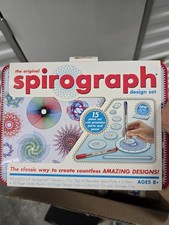 Spirograph Design Tin Set Original Super Deluxe Drawing Toy Kids Art Kit