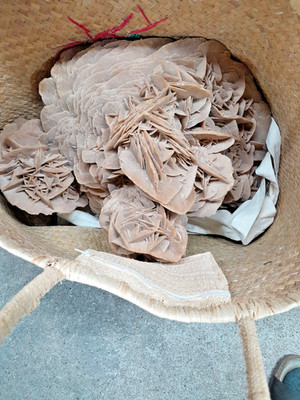 Sandrose groß 16Kg aus der Tunesischen Sahara