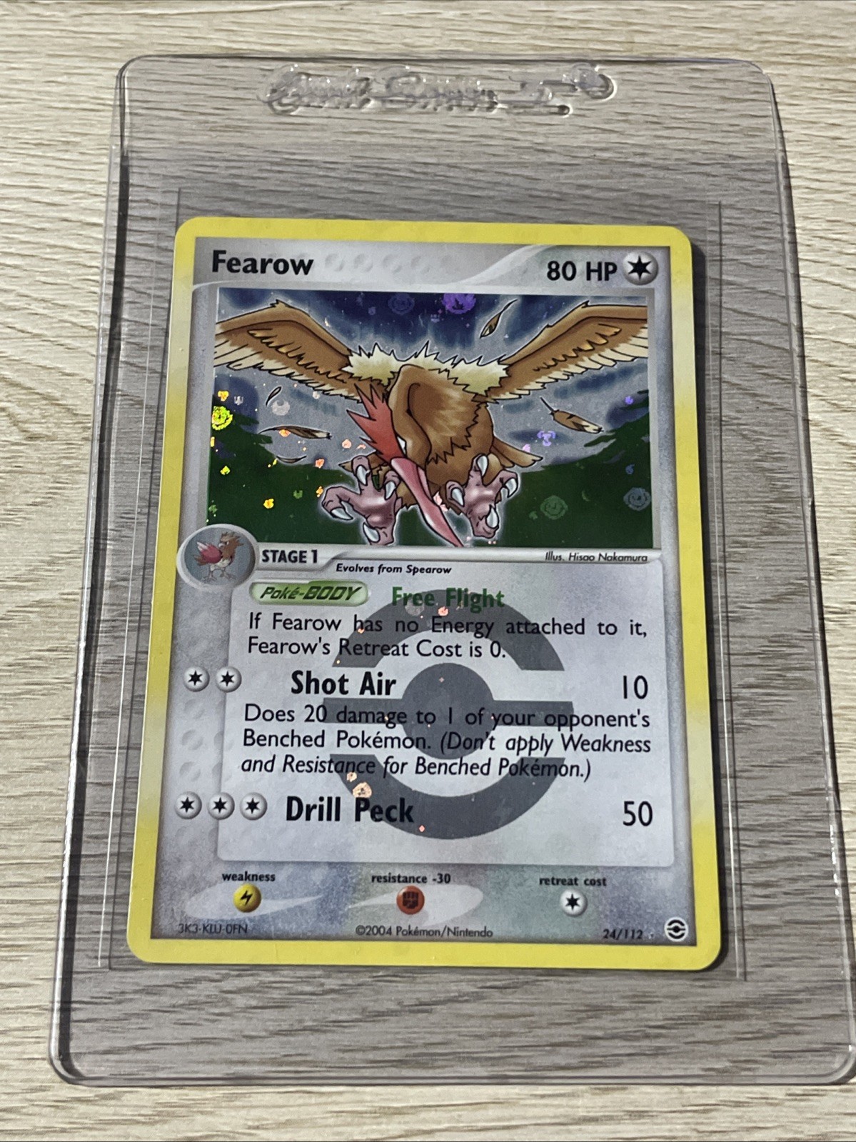 Fearow 24/112 Firered & Leafgreen Pokemon Trading Card Game Reverse Holo NM