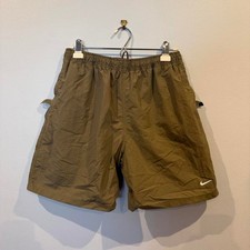 Vintage y2k nike olive woven shorts