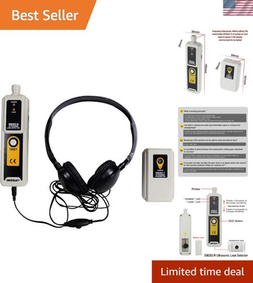 #ad Efficient Leak Detection with Ultrasonic Pressure Transmitter amp; LED Indication $84.99