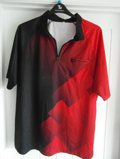 Datadart Red and Black Darts Shirt Top 2XL