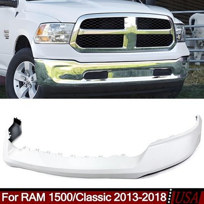 Painted Bright White Front Upper Bumper Fit 2013-2018 Dodge RAM 1500/Classic NEW