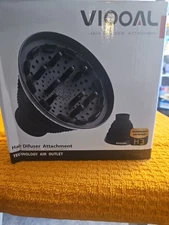 VIOOAL Hair Difuser Attachment Fits Dryer With Onzzle Diameter 1.57"- 1.96"