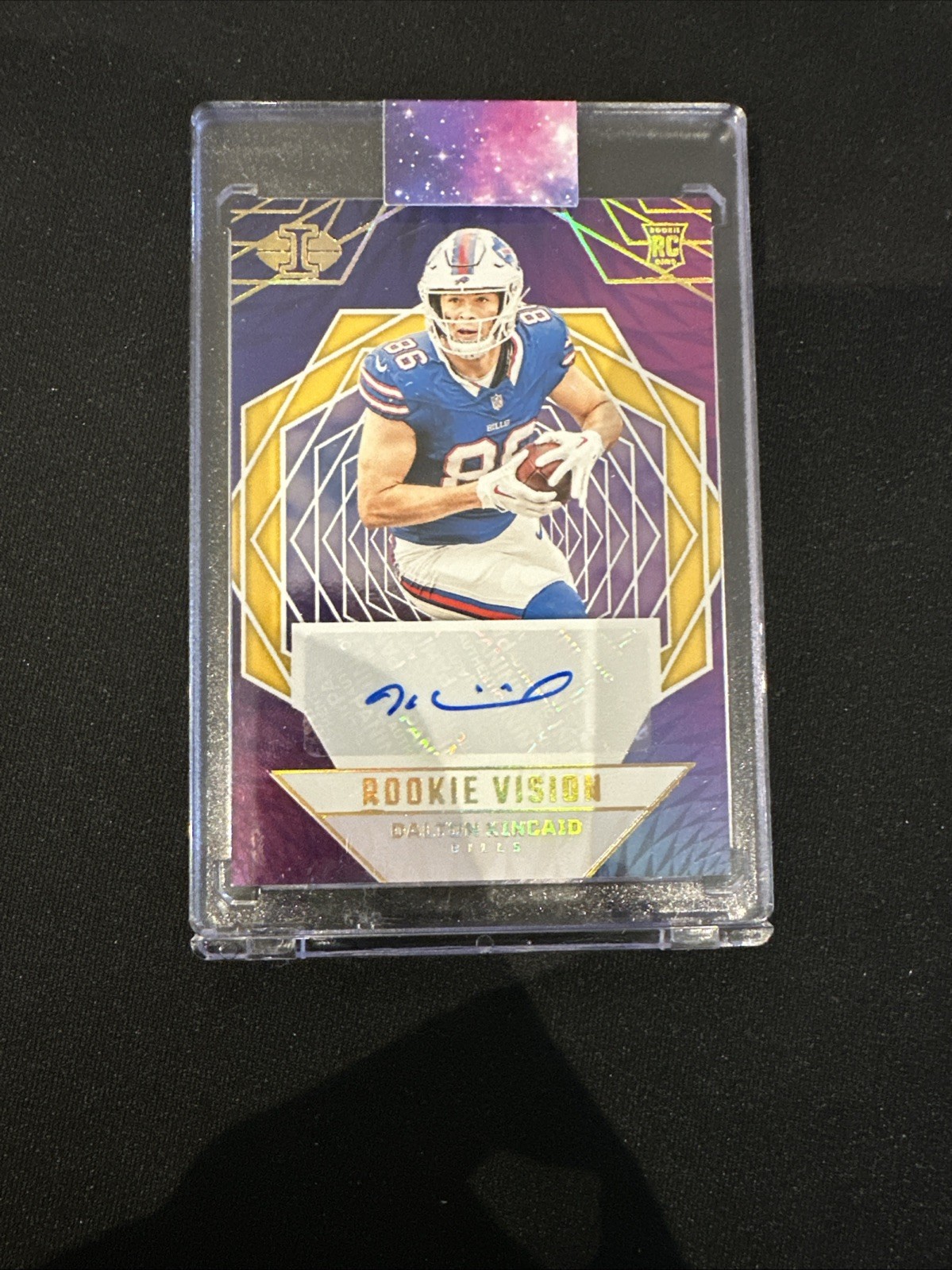 Dalton Kincaid Panini Illusions Rookie Vision Signatures #RVSDKI Base