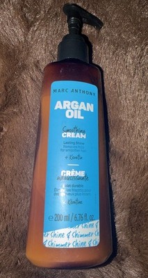 Marc Anthony Argan Oil Smoothing Cream with Keratin- 6.8oz (New)-Full Size
