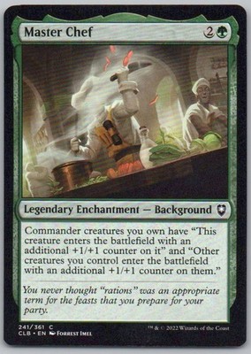 Master Chef 241 Commander Legends: Battle for Baldur's Gate Normal Legendary Mag