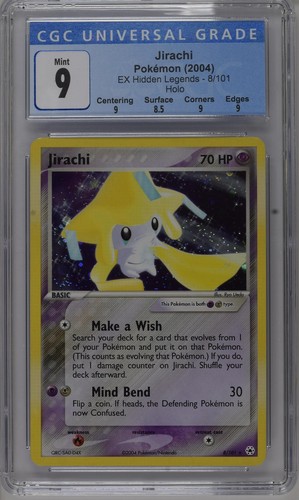 Jirachi graded CGC 9 for sale on eBay