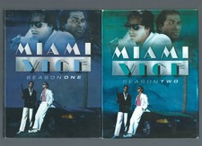 Miami Vice, Season 1 2 DVD, 2005, 3 Disc Box Set Each