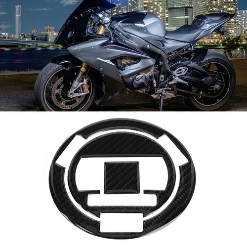 Hot Carbon Fiber Fuel Tank Cap Sticker Decal For R1200GS F800GS S1000R F800GS - Photo 3 sur 12