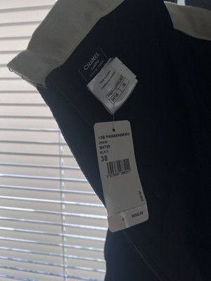 バイイー Channel black strapless dress, size 38 | eBay