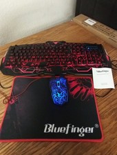 Bluefinger Gaming Keyboard With Mouse