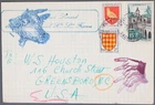 MayfairStamps France to Greensboro NC Cover aaz_90083