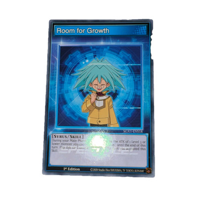 Room for Growth 1st Ed Common Foil Skill Card SGX1-ENS18 Syrus Truesdale