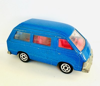 Majorette Toyota Lite Ace No.216 Black 1/52 EAGLE Hatch Open France Vintage