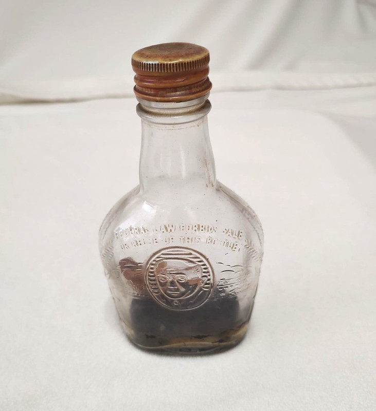 Antique Ship in a Bottle--Built in 1934