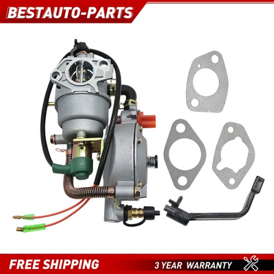 #ad Dual Fuel Carburetor LPG NG Conversion Kit For Honda GX340 GX390 190F 188F $25.06