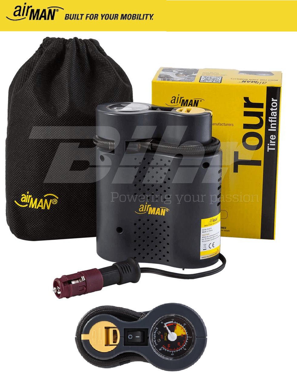 AIRMAN Tour Compressore Portatile Pneumatici Gomme Per MV Agusta