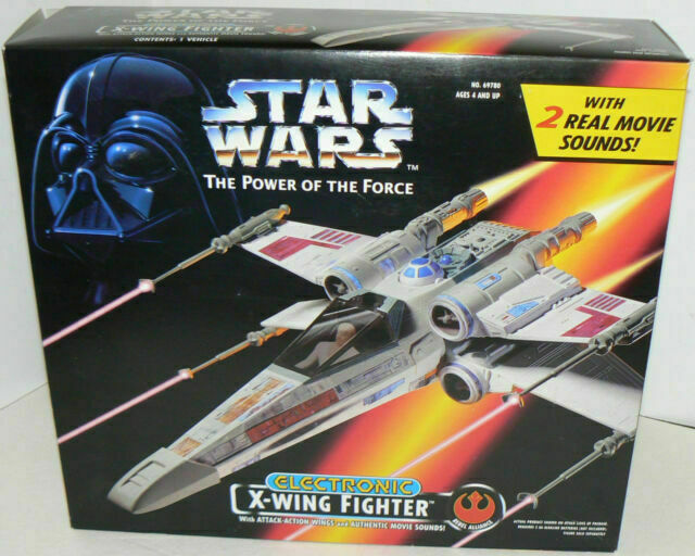 【開封品】kenner ケナー スターウォーズ STARWARS Xウイング Star Wars Kenner Power of The Force Star Wars X-Wing Fighter