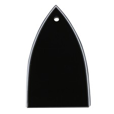 Truss Rod Cover Plastic glossy surface HA-1003 Black for Electric Guitar