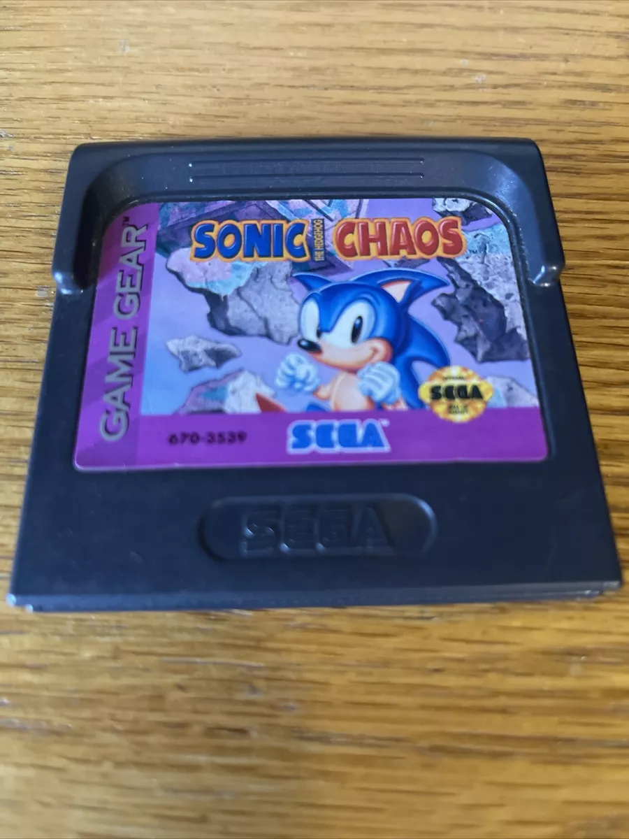 SONIC CHAOS free online game on