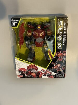 New Cybotronix  M.A.R.S. Converters Bony Stegosaur Action Figure KO Transformers