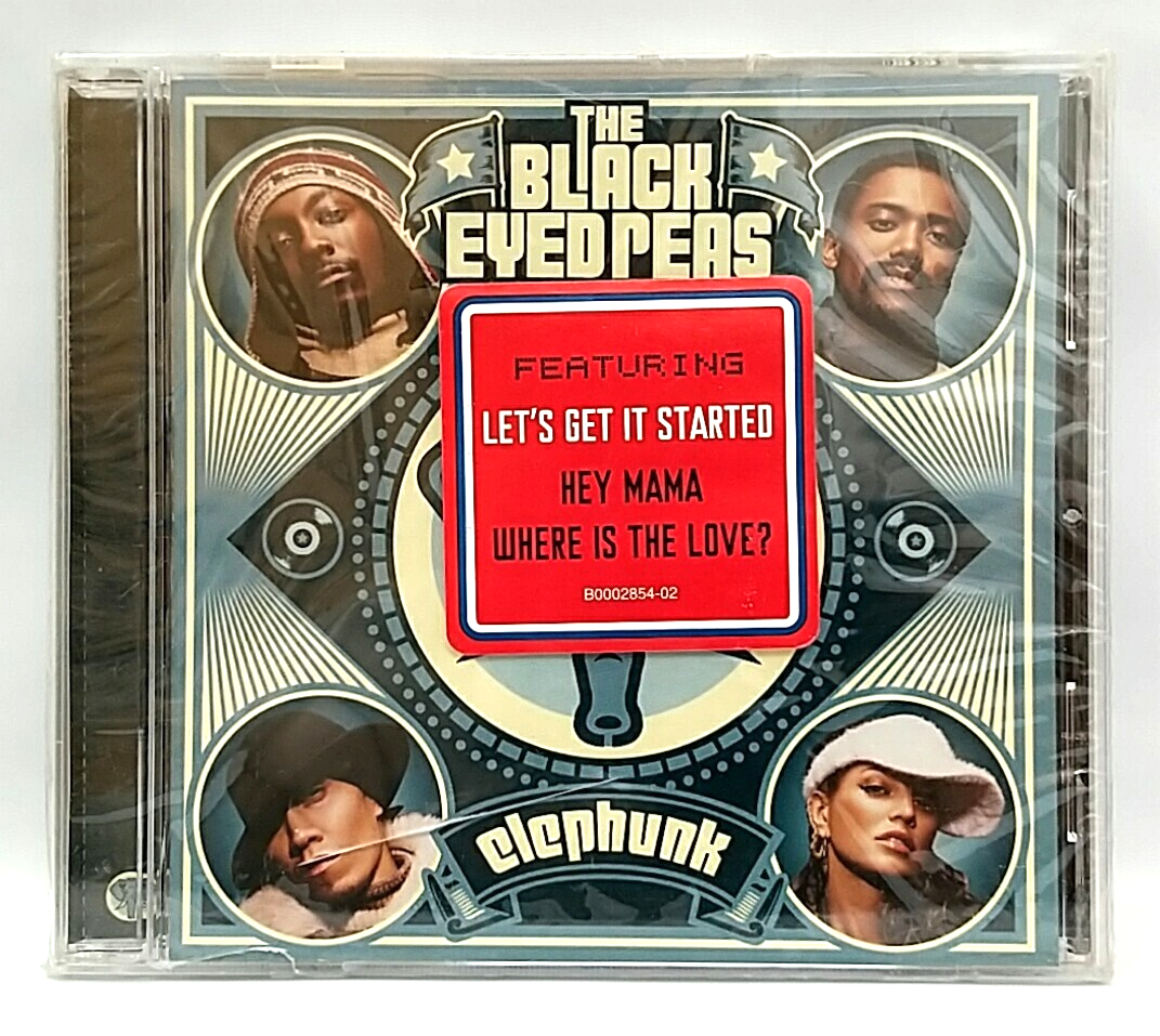 CD) The Black Eyed Peas – Elephunk, Brand New Sealed, B0002854-02