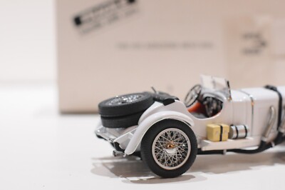 DANBURY MINT 1931 MERCEDES BENZ SSKL WHITE SCALE 1:24 BOX NO DANBURY MINT 1931 MERCEDES BENZ SSKL WHITE SCALE 1:24 BOX NO