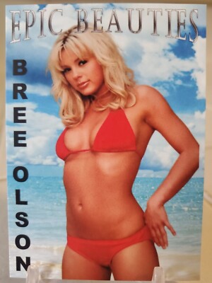2022 EPIC BEAUTIES BREE OLSON Unique Art Trading Card #2/20 Limited Edition HOT!