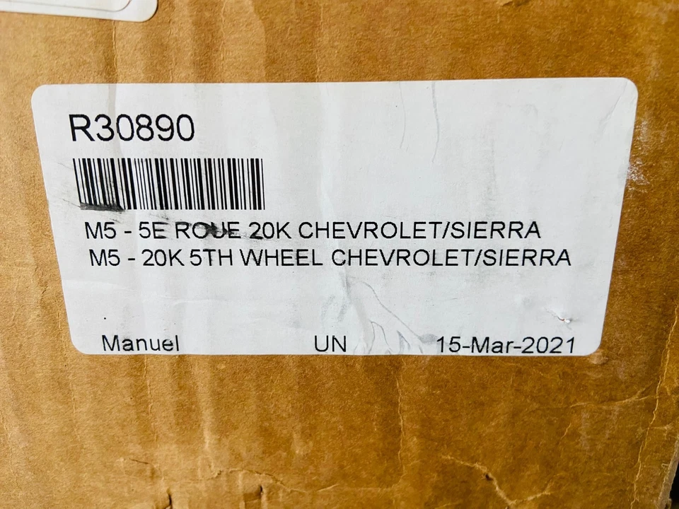 Kit de patas de enganche de quinta rueda Reese M5, Chevrolet y GMC 30889 Foto 3 de 3