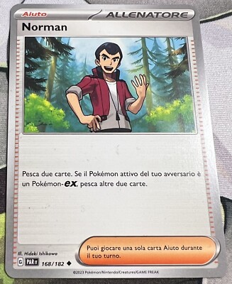 Pokemon Zeitparadoxon PARit DEU: NORMAN 168/182 Uncommon