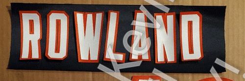 San Francisco 49ers UNSEWN Nameplate Namebar for your NFL Jersey - Any Year/Name - Picture 13 of 23