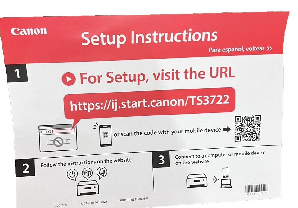 New Canon 3722 (3522) Wireless Printer-Copy-Scan-Photo-Homework-Office work - Image 3 of 4