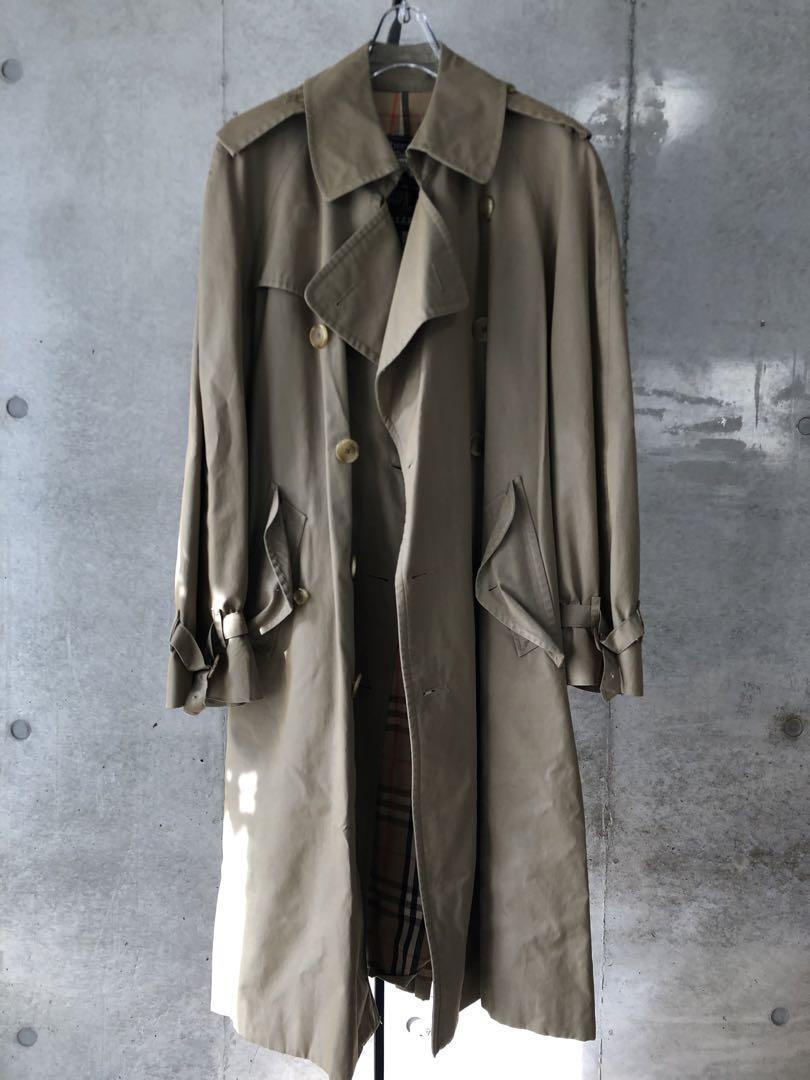 Burberry Vintage Trench Coat Made In England m1_1204