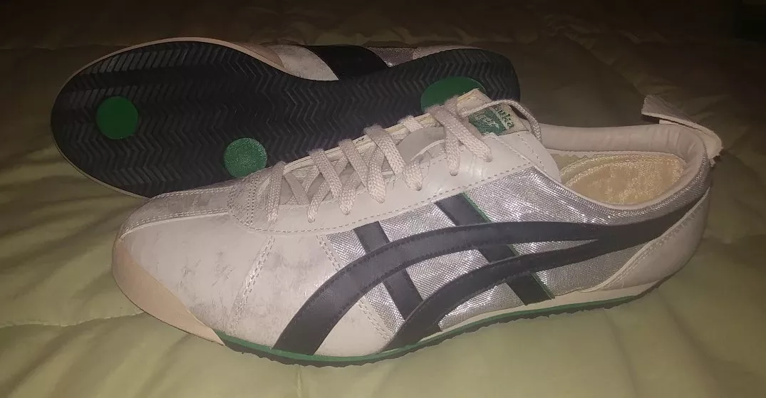 Vintage Rare Onitsuka Tiger by Asics Fencing LA 84 Sneakers 12 White-Silver Shoe Vintage Rare Onitsuka Tiger by Asics Fencing LA 84 Sneakers 12 White-Silver Shoe
