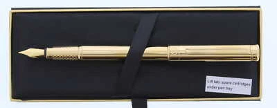 Scriveiner Gold Fountain Pen