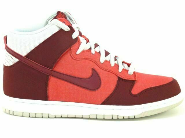 Size 10 - Nike Dunk High Hyper Red for 