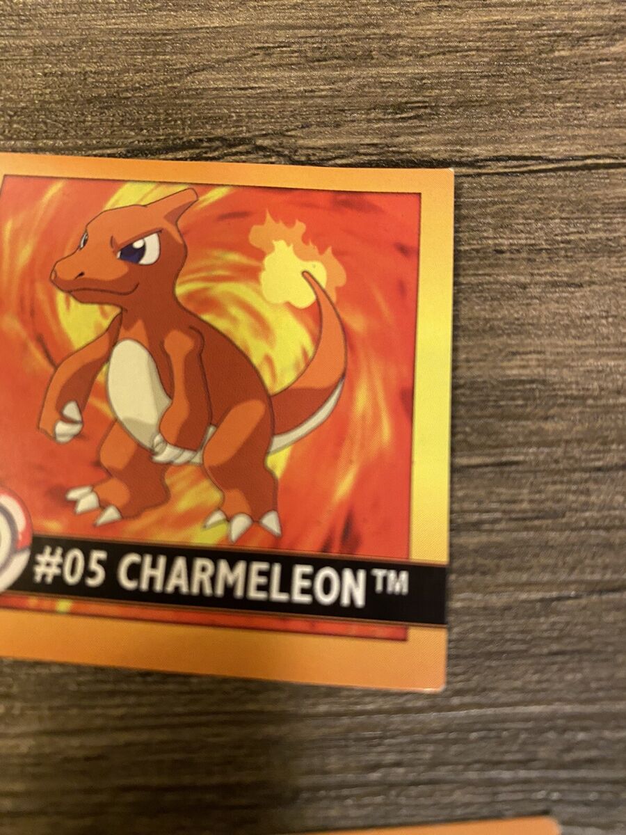 RARE Vintage Pokemon ARTBOX Sticker Lot Charizard #04 - #06 Blastoise #07 -  #09