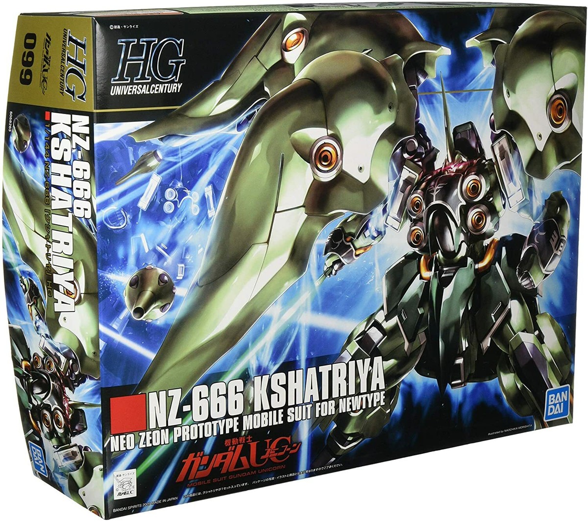 Bandai Hobby #99 NZ-666 Kshatriya, Bandai HGUC 1/144 | eBay