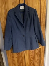 Ladies Light Blue Jacket Two Pockets 