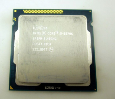 Intel Core i5-3570K @3.4GHz Quad Core Socket LGA1155 6MB Cache SR0PM